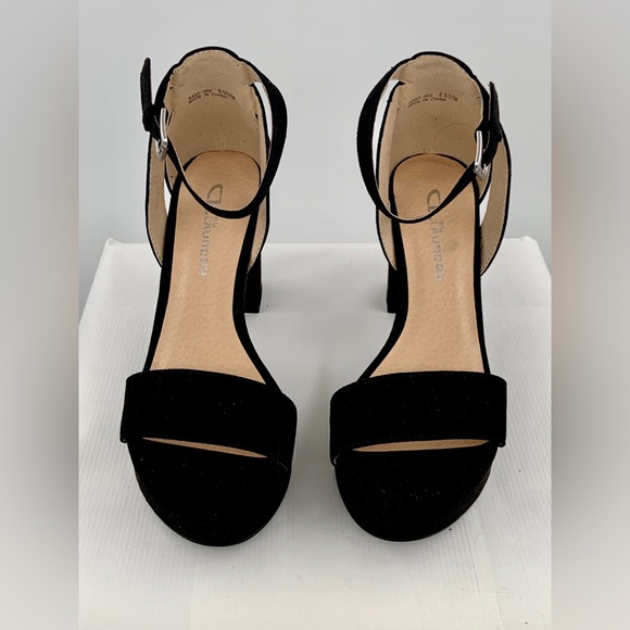 NWT CL by Chinese Laundry GO on 2 Women’s Black Dress Sandals Shoes - Picture 8 of 13